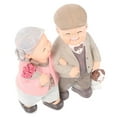 thumbnail image 3 of WRITWAA 1Pcs Romantic Couple Figurine for Collectors Multi Color 13.00X12.50X5.00CM, 3 of 8