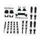 thumbnail image 1 of Kit de repuestos para coche RC 1:12: componentes de fijación para amortiguadores delanteros y traseros (MN82) Negro, 1 of 9