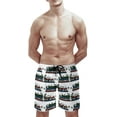 thumbnail image 5 of Men's Dominican Cute Animals Novelty Swimtrunks Beach Shorts Pants with Pockets XL S-3XL, 5 of 7