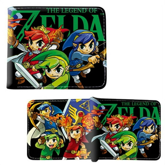 Triforce Heroes - The Legend of Zelda 4x5" Bi-Fold Wallet