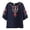 C-Navy201, variant on DHFJKG Boho Tops For Women Floral Embroidered T Shirt Half Sleeve Crew Neck Lightweight Loose Fit Casual Tee Beach Comfy Top