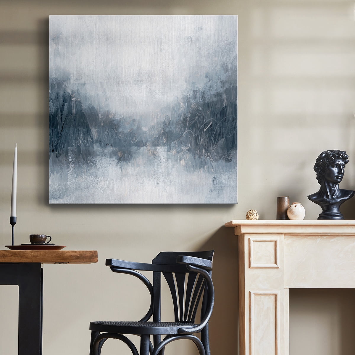 Wexford Home Polar Mist I-Premium Gallery Wrapped Canvas, 10" x 10" - Ready to Hang