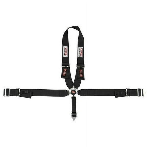 G-FORCE 7140BK 5 Point Harness Camlock SFI 16.1 Individual Harness Black