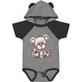 thumbnail image 3 of Inktastic Teddy Bear with Cookie Boys Baby Bodysuit, 3 of 5