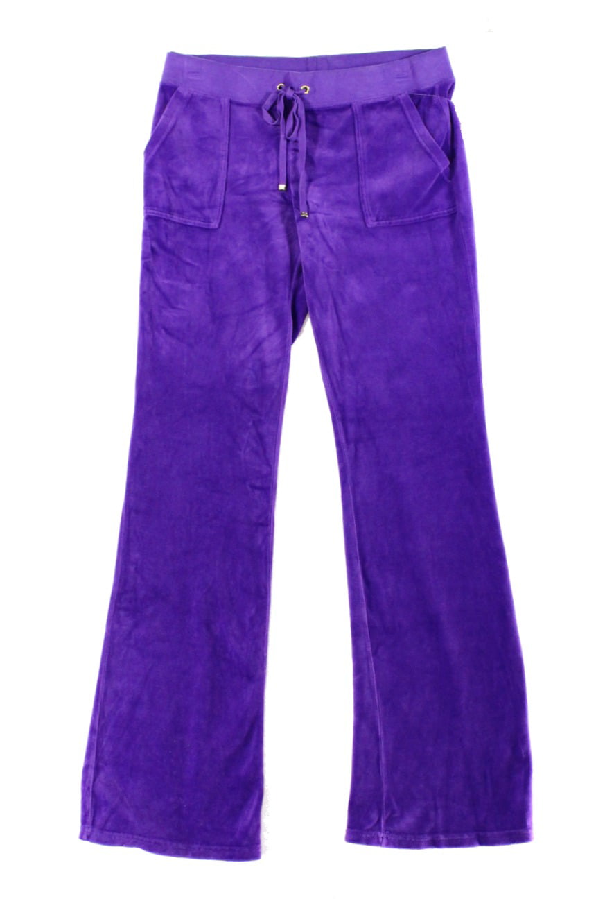 Juicy Couture - Juicy Couture NEW Purple Womens Size Medium M Velour ...