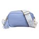 thumbnail image 1 of Bolso Cruzado para Cámara Con Un Hombro Étnico Con Borlas PU Texturizadas Moderno Y Versátil Con Correa Ancha para El Hombro (azul) Azul, 1 of 5