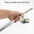 thumbnail image 4 of Windfall 1m Fishing Rod Anti-slip Portable Mini Outdoor Fishing Spinning Pole for Sea Fishing, 4 of 8