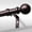 Antique Bronze, variant on 2 Pack Silver Curtain Rod, 1 Inch Adjustable Heavy Duty Curtain Rods for Windows 48 to 84 Inch, Decorative Modern Window Treatment Rods, Splicing Metal Drapery Pole, Easy Installation