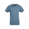thumbnail image 7 of Gildan Mens Short Sleeve Crew T-Shirts Assorted Color T-Shirt up to 2XL, 5-Pack, 2X-Large, Navy, Heather Navy, Indigo Blue, 7 of 7
