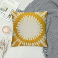 thumbnail image 2 of ONETECH  Mustard Yellow Decorative Throw Pillow Covers  for Couch Bed Living Room, Farmhouse Accent Big Sunflower Throw Pillow Cases Cushion Cover, 2 of 5