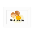 thumbnail image 1 of English Language Culture Common Sense Eggs Photo Mount Frame Picture Art Painting Desktop 5x7 inch, 1 of 3