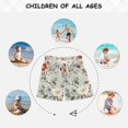 thumbnail image 6 of FORMRS Boys Swim Trunks Quick Dry Mesh Liner Boardshorts Sizes XS-XL, Red and White Floral Pattern, 6 of 7