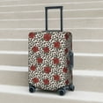thumbnail image 6 of Pofeuu Leopard Print Rose Print Luggage Suitcase Cover Protector Luggage Washable Covers Aesthetic for 18/24/28/32 inch Luggage（No luggage included）-Small, 6 of 7