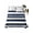 Multicolor, variant on Navy Blue White Striped California King Size Flat Sheet, Wrinkleproof & Fadeproof Cooling Flat Bed Sheet Only, Grey Farmhouse Stripe Abstract Art Breathable Soft Bedding Top Sheets 108 x 98 Inches