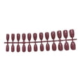 thumbnail image 2 of Vogacara Uñas postizas con purpurina para mujer, prensa de belleza, herramientas de manicura desmontables, producto DIY, parche de cobertura completa Arte de uñas Rosado Vogacara CE012362-05B, 2 of 6