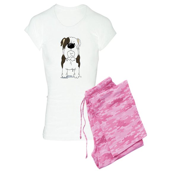 CafePress - Big Nose Bulldog - Women's Light Pajamas
