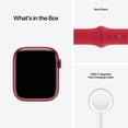 thumbnail image 4 of Open Box APPLE WATCH 7 GPS 45mm (PRODUCT)RED ALUMINUM With (PRODUCT)RED SPORT BAND, 4 of 4