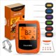 thumbnail image 1 of Termómetro inalámbrico inteligente para barbacoa - Termómetro de cocina para horno, barbacoa, ahumador - con pantalla LCD y magnética, 6 sondas kaili Sencillez, 1 of 5