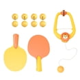 thumbnail image 1 of Tenis de Mesa Colgante para Interiores, Autoentrenamiento, Tenis de Mesa, Entrenador de Pelotas de Tenis suspendidas para Mejorar el Equipo de Entrena 9 Bolas Amarillas, 1 of 7
