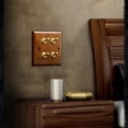 thumbnail image 3 of Estilo retro, panel de interruptores de luz, interruptor de luz del hogar, la habitación, la habitación cuatro abiertos, 3 of 8