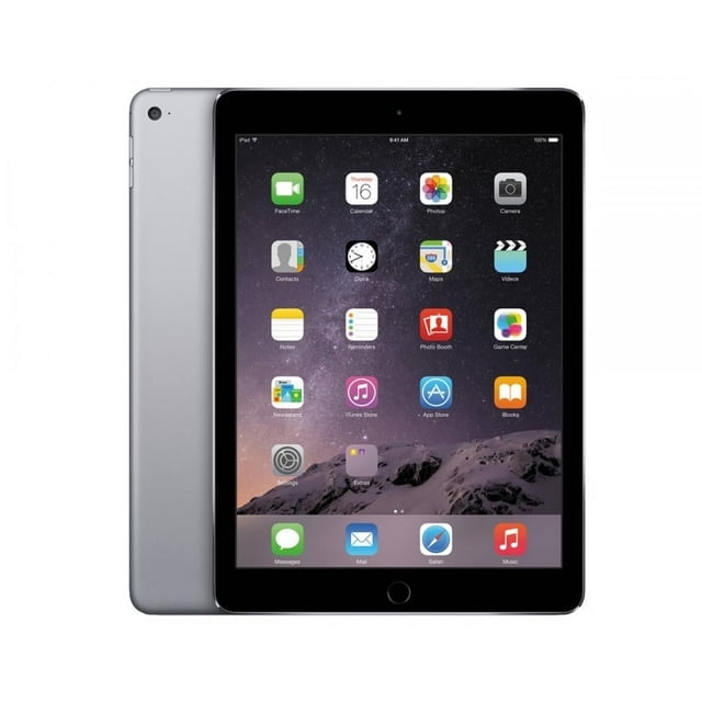【美品】Apple iPad Air Wi-Fi 32GB Apple, iPad Air, 9.7-inch, Gray, Refurbished with 32GB Storage