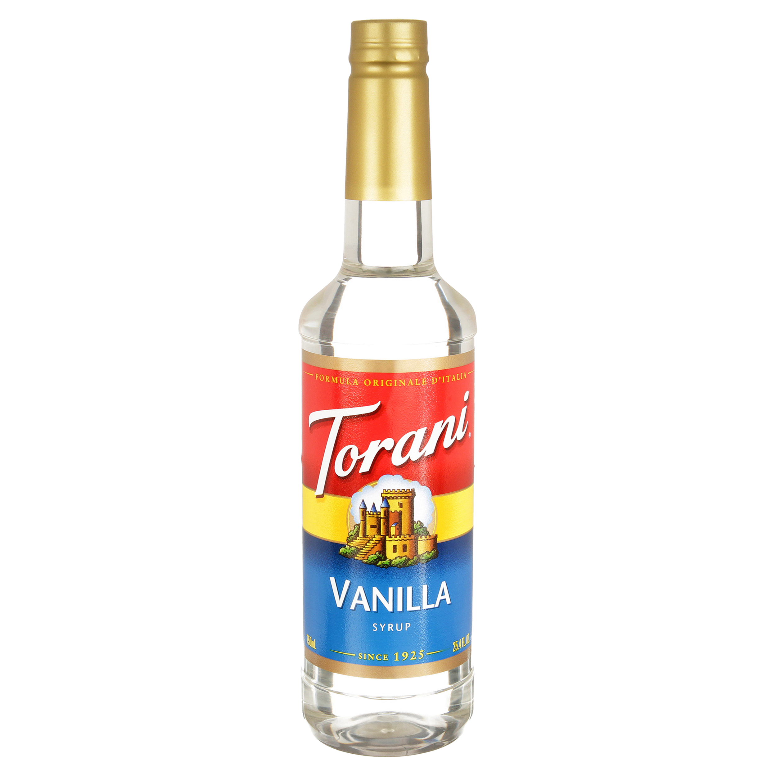 Torani Vanilla Syrup, Coffee Flavoring, Drink Mix, 750ml