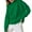 Green, variant on Plus Size Tops for Women Plush Winter Pullover Turtleneck Thermal Warm Comfy Basic Shirts Blouse