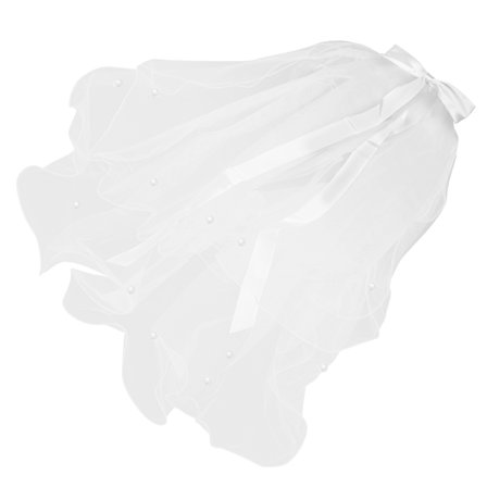 Wedding Veil Bridal Double Layer Children's White Bride