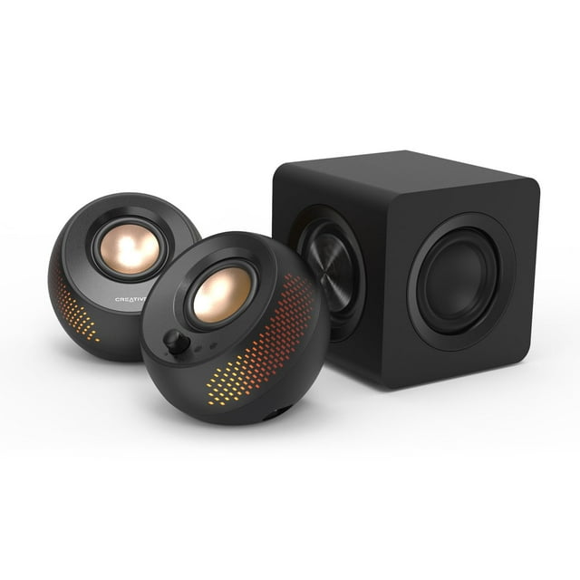 Altavoces para computadora Creative Pebble X Plus 2.1 USB-C con Subwoo