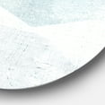 thumbnail image 2 of Designart 'Grey and White Collage I' Geometric Metal Circle Wall Art, 2 of 3