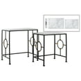 thumbnail image 2 of Urban Trends Collection: Metal Console Table, Metallic Finish, Black, 2 of 2