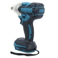 thumbnail image 3 of Llave de impacto sin escobillas de 21 V con mango antideslizante y gran torsión, recargable para batería Makita., 3 of 14