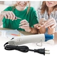 thumbnail image 6 of Heat Gun, Mini Hot Air Gun for DIY Crafts Portable Heat Air Gun Tool for Embossing Shrink Wrapping Drying Paint (White), 6 of 7