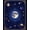 Dark Blue Gold, Pattern 5, variant on ODIKA 8'x10' Washable Area Rug Durable, Non-Slip Large Nebula Galaxy Starry Planets Motif Planetary Stars Themed for Living Room, Under Sectional, Family