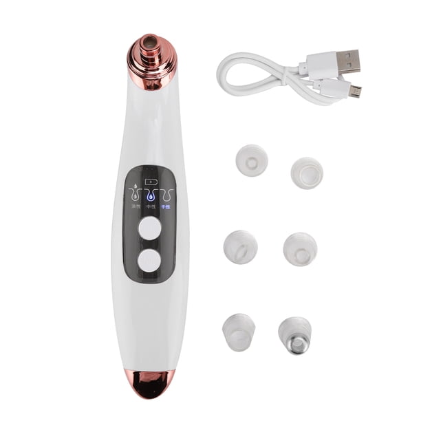 Remove Acne Instrument Remove Pimples Instrument,6 in 1 Electric Facial Cleaning Tool Electric ...
