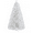 White, variant on Alden Design White Hinged Spruce Artificial Christmas Tree, with Foldable Stand 6'