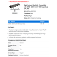 thumbnail image 2 of Right Exhaust Manifold - Compatible with 2000 - 2004 Ford F-250 Super Duty 5.4L V8 2001 2002 2003, 2 of 2