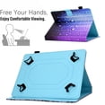 thumbnail image 4 of Universal 10 inch Tablet Case, Slim Folio Protective Case Cover with Kickstand for iPad 10.2/iPad 9.7/Onn 10.1/Samsung Tab A7/Galaxy Tab A 10.1 inch all 9.5-10.5 inch Tablet,Drop, 4 of 7