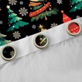 thumbnail image 4 of Manfei Christmas Tree Black Out Curtains for Kids Children,Xmas Snowflakes Curtains Pack of 2 (42x63 Each),Festival Theme Bedroom Curtains,Lightweight Room Decor, 4 of 6