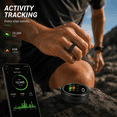 thumbnail image 6 of Wrongduck Fitness Tracking Ring with Stainless Steel Matte Finish, IP68 Waterproof Design, Sleep and Activity Tracking Ring with Magnetic Charging Cable, 6 of 7