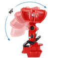 thumbnail image 6 of Jobsite Fan For Milwaukee Handheld Camping Portable Fan 18V Li-ion Battery, 6 of 6