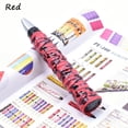 thumbnail image 1 of Badminton Racket Tennis Fishing Rod Sweat Band Anti-slip Grip Tape Shock Absorption Sweat Windings Over Bicycle Handle 1.1m red, 1 of 6