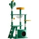 thumbnail image 1 of Rascador para Gatos con Torre, Juegos y Juguetes para Gatos Integrados - Castillo y Árbol Multifuncional, Mueble y Accesorios - Ideal Casas para Gatitos y Rascadores para Gato - Castillo Cat Tree, 1 of 8