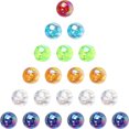 thumbnail image 4 of 200Pcs Colorful Beads Acrylic Round Loose Beads Loose Beads for DIY Jewelry Making Art Craft, 4 of 6