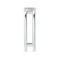 thumbnail image 3 of ANGARA Natural Diamond Solitaire Split Shank Ring in 14K White Gold for Women (Size-6x4mm| Color-K| Clarity-I3) | April Birthstone, Anniversary, Jewelry Gift for Women | Natural Diamond Ring, 3 of 8