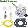 thumbnail image 4 of EPOTOOR UT-08520 Carburetor 308028007 Replacement for Homelite UT-08921 UT-08550 UT-08951 26CC Blower, 4 of 5
