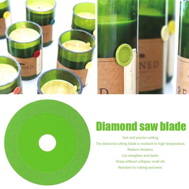 Disco de corte de vidrio Cerámica Cristal Diamante Jade Pulido Rectificado (1pc)