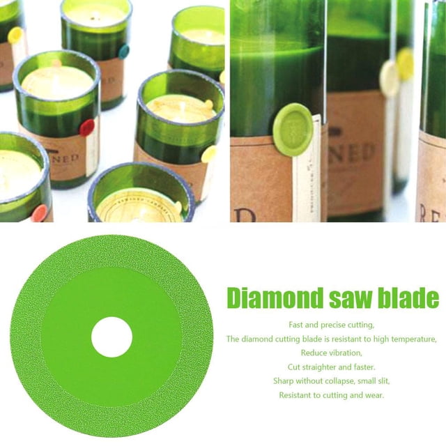 Disco de corte de vidrio Cerámica Cristal Diamante Jade Pulido Rectificado (1pc)