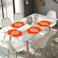 thumbnail image 4 of Placemats Set of 4, Orange Flower Place Mats Classical Luxury Abstract Art Tablemats Washable Placemat Table Decoration for Kitchen Table Dinner Party Home Decor Indoor Outdoor 13x19 Inch, 4 of 9