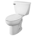 thumbnail image 7 of American Standard 2467016.020 Cadet Two-Piece Elongated Comfort-Height Bathroom Toilet, Power Flush, White, 7 of 7